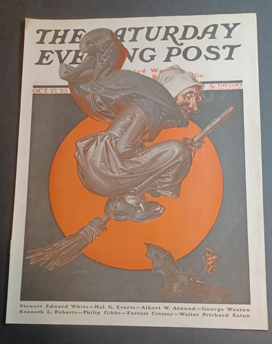 Saturday evening post october - evening,